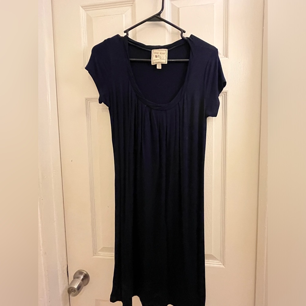 Pink Rose Light and Flowy Stretchy Dress